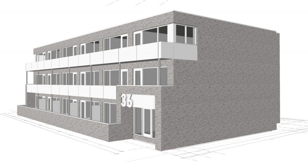 Ontwikkeling appartementgebouw Beemdenstraat, Weert | BEELEN CS architecten / Thallia groep Weert - Eindhoven