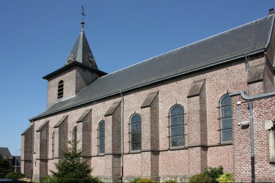 Herbestemming Sint-Bernadettekerk, Landgraaf, zijgevel - Thalliagroep Weert Eindhoven